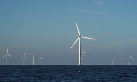 Ørsted’s offshore wind farm near Nysted, Denmark.