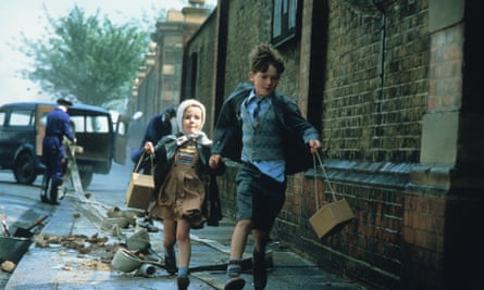 Geraldine Muir and Sebastian Rice-Edwards in Hope and Glory.