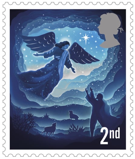 A 2019 Christmas stamp