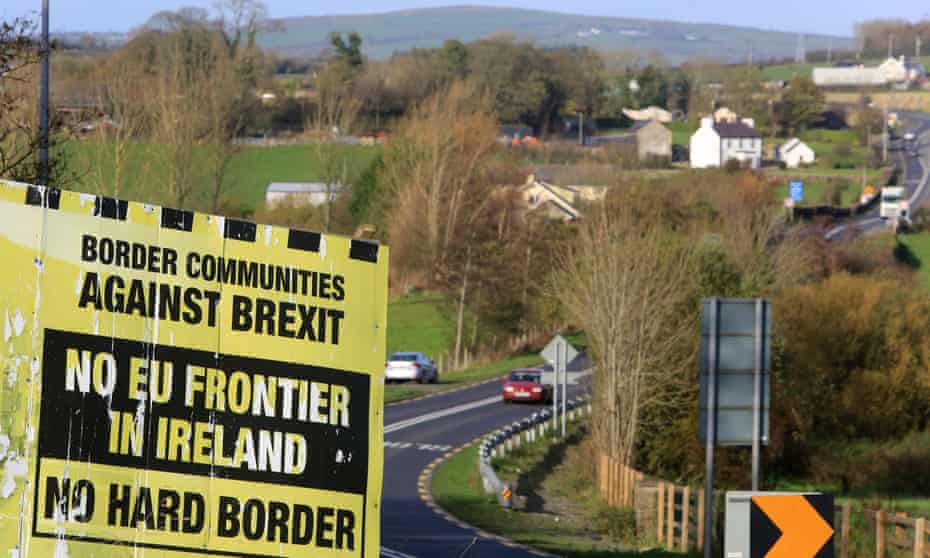 A sign close to the Letterkenny - Strabane border in the Irish Republic. 