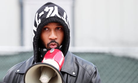 Chris Smalls: ‘New York is a union town. The bus drivers, the sanitation workers, the police, the firefighters, they’re all unionized.’