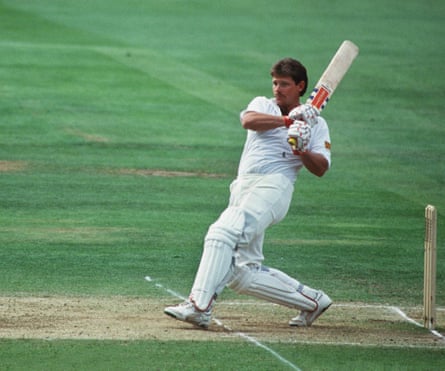 Robin Smith in action for England against Australia in 1993.
