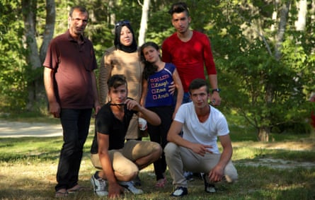 A Syrian refugee family now settled in Canada