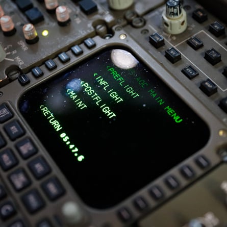A computer in the cockpit.