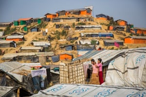 The camp at Cox's bazar