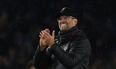 Klopp praises 'most mature' Liverpool performance after Brighton win – video