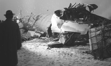The airliner that crashed in Munich on February 6, 1958.