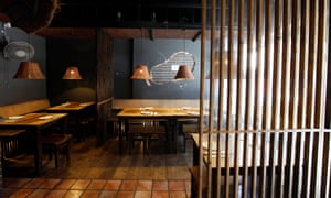 Interior shot of Leong’s Legend, London