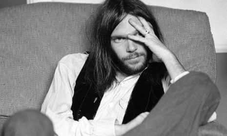 Neil Young, who has had his music taken off Spotify.