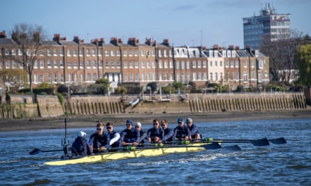 Oxford University rowers