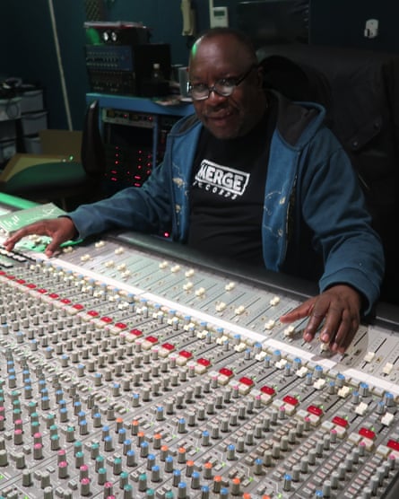 Producer Mad Professor at his Ariwa Sound Studio in south London.