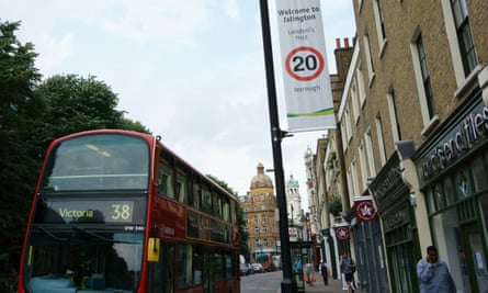 By 2020 all roads within London’s congestion charging zone will be subject to a 20mph speed limit.
