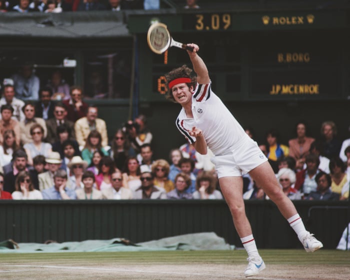 Wimbledon attendees chance their arm against robot tennis stars’ serves