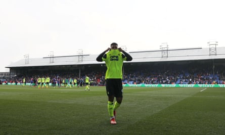 Huddersfield are relegated after drawing 18 blanks.