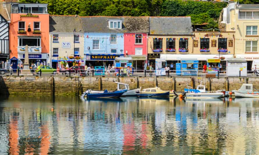 The fishing town of Brixham, Devon