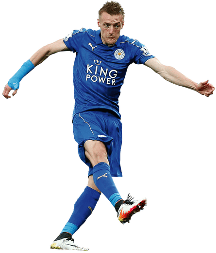 Leicester City footballer Jamie Vardy