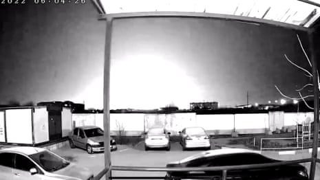 Footage purports to show explosion at Engels-2 airbase in Russia – video
