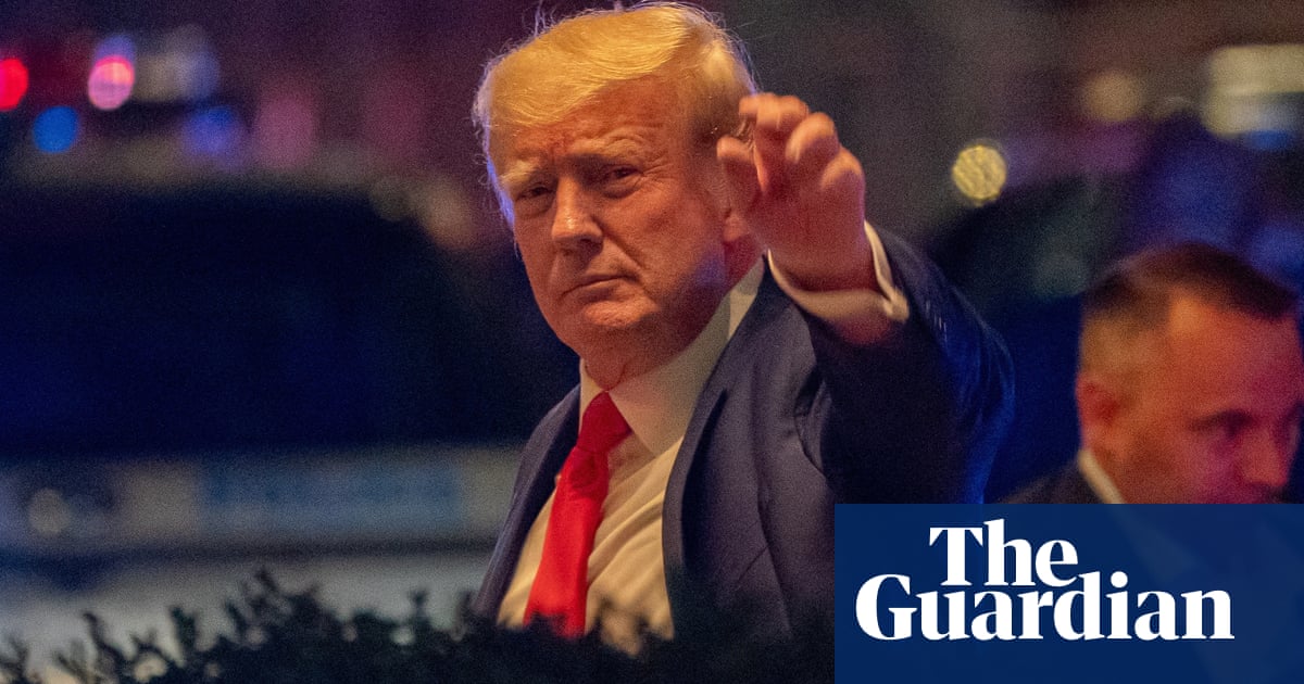 Trump wants to be handcuffed for court appearance in Stormy Daniels case, sources say | Donald Trump | The Guardian