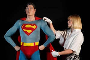 Burning barricades and Superman’s cape: Tuesday’s best photos | UK news