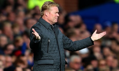 Ronald Koeman’s Everton team were second to 50-50s, sluggish to pick up runners and too open during their defeat to Arsenal at Goodison Park.