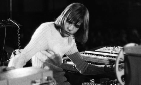 Klaus Schulze performing in concert in Cologne, 1973.