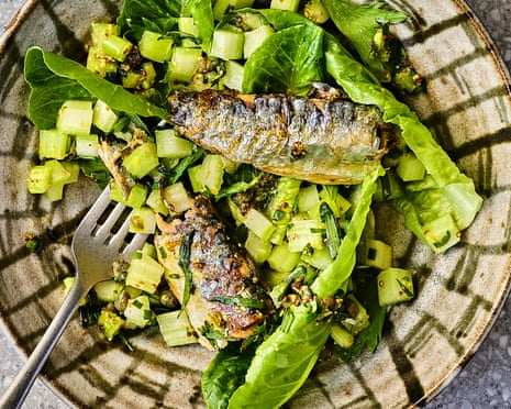 Anna Berrill's sardine celery salad.