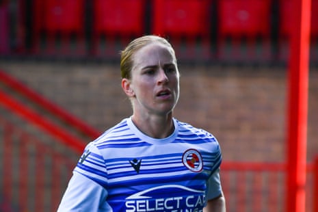 Natasha Dowie in action for Reading earlier this season.