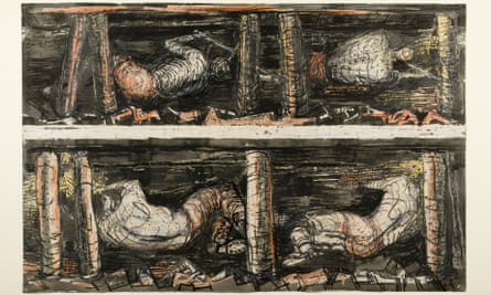 Four Studies of Miners at the Coalface, 1942