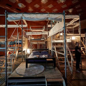 Uninhibited contemplation … the Sleepcinemahotel.