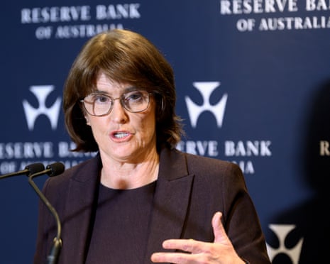 Reserve Bank of Australia governor Michele Bullock.