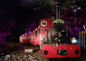 Twilight Trains at Perrygrove Railway in Coleford, in the west of the Forest of Dean