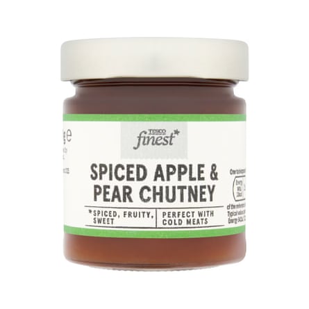 Tesco Finest Spiced Apple & Pear Chutney 220G