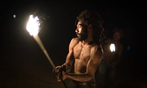 Tio Massing performing in Vanuatu’s renowned fire show, back in 2013.