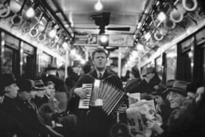 Blind Man in Subway