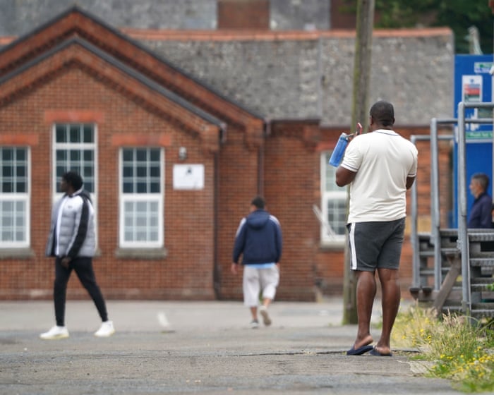 UK’s first military barracks housing asylum seekers closes after six years