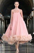 Simone Rocha model on the runway