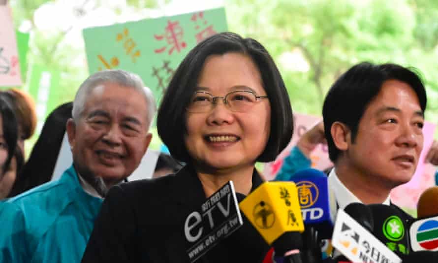 Taiwan’s President Tsai Ing-wen