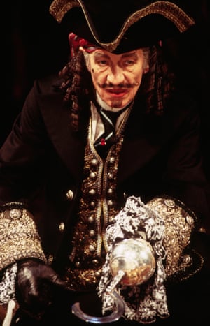 1997 As Captain Hook in John Caird's production of Peter Pan at the Olivier