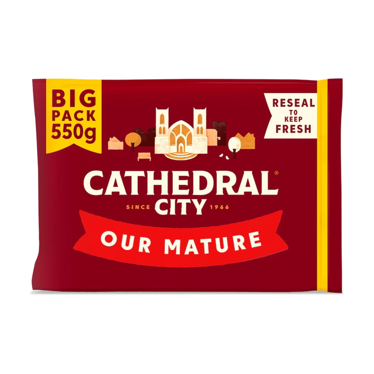 Cathedral City Mature cheddar cheese 550g