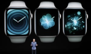 Apple Watch Series 4 Will Have Edge To Edge Screen And Health Features Technology The Guardian