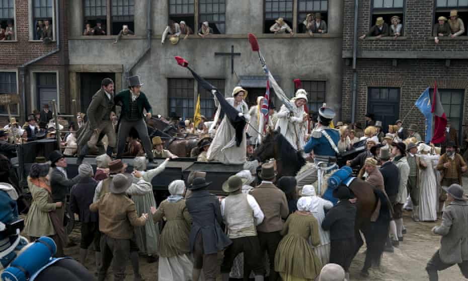 Mary Fildes is among the Manchester reformers depicted in Mike Leigh’s film Peterloo.