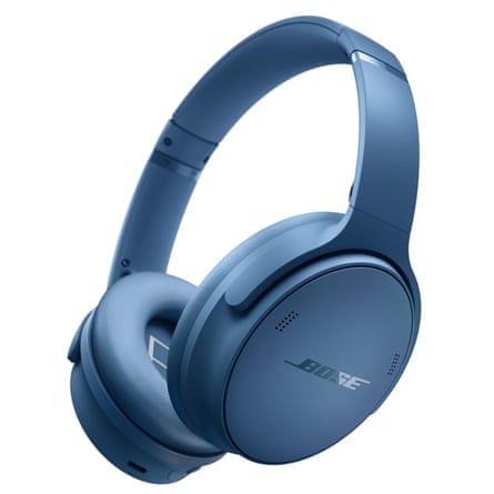 A pair of Bose QuietComfort Bluetooth Headphones