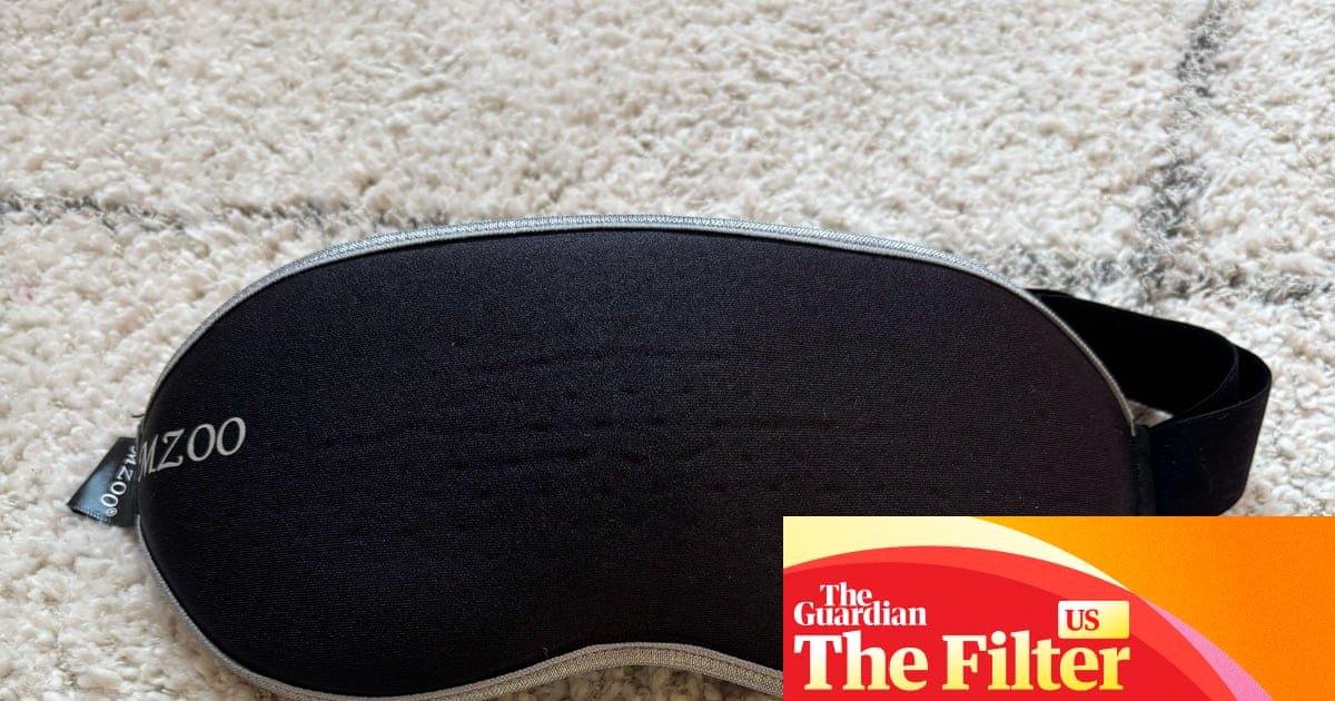 This $30 sleep mask helps me nap anytime, anywhere