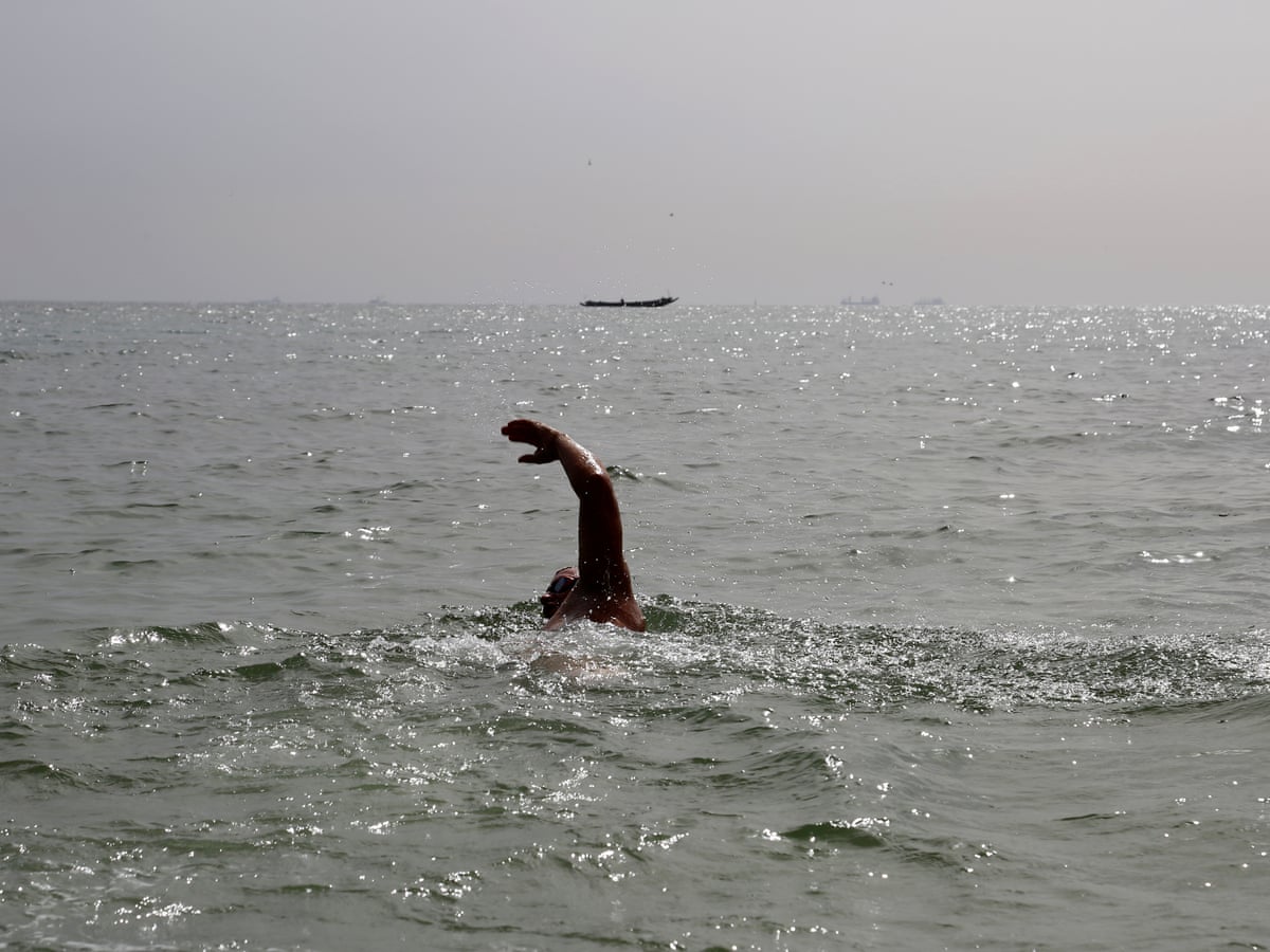 Unlucky Or Deluded One Man S Attempt To Swim The Atlantic Swimming The Guardian