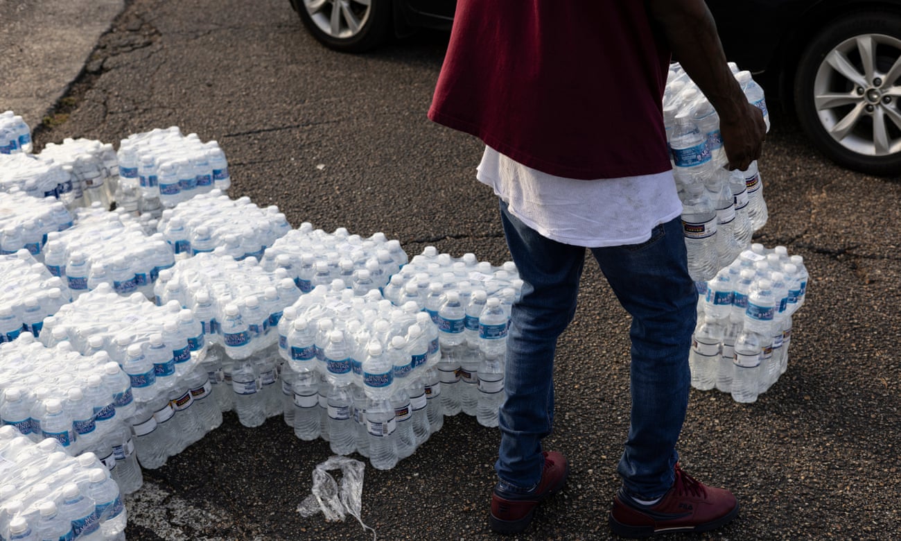 ‘We can’t take a bath. We can’t drink water and can’t wash dishes. None of that.’ Photo: Brad Vest / Getty Images