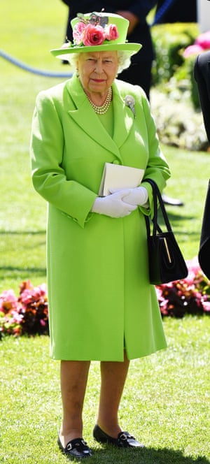 The Quuen at this year’s Royal Ascot.