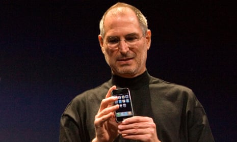 Apple co-founder Steve Jobs unveiled the first iPhone in San Francisco in 2007.