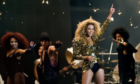 Beyoncé headlines the Pyramid Stage at Glastonbury.