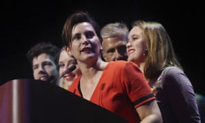 The Democrat Gretchen Whitmer won Michigan’s governor’s race. Republicans are seeking to reduce the position’s power.