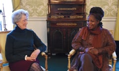 Susan Hussey and Ngozi Fulani at Buckingham Palace